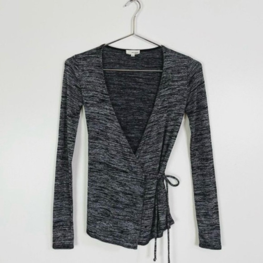 Aritzia Wilfred Free Katsia Wrap Top